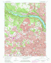 Download a high-resolution, GPS-compatible USGS topo map for Falls Church, VA (1979 edition)