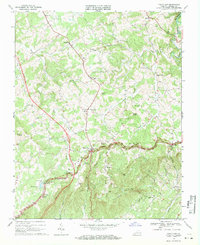 Download a high-resolution, GPS-compatible USGS topo map for Fancy Gap, VA (1971 edition)