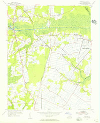 Download a high-resolution, GPS-compatible USGS topo map for Fentress, VA (1956 edition)