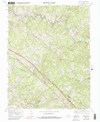 Download a high-resolution, GPS-compatible USGS topo map for Ferncliff, VA (1988 edition)