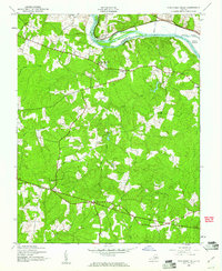 Download a high-resolution, GPS-compatible USGS topo map for Fine Creek Mills, VA (1961 edition)