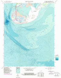 Download a high-resolution, GPS-compatible USGS topo map for Fishermans Island, VA (1987 edition)