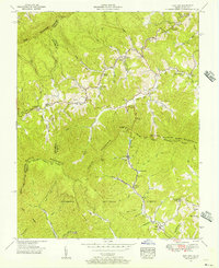 Download a high-resolution, GPS-compatible USGS topo map for Flat Gap, VA (1956 edition)