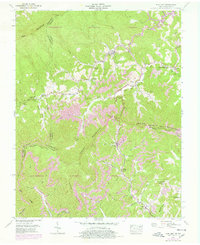 Download a high-resolution, GPS-compatible USGS topo map for Flat Gap, VA (1978 edition)