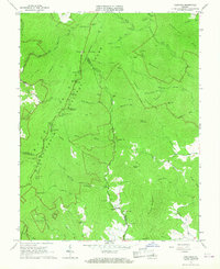 Download a high-resolution, GPS-compatible USGS topo map for Fletcher, VA (1967 edition)