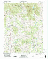 Download a high-resolution, GPS-compatible USGS topo map for Flint Hill, VA (1997 edition)