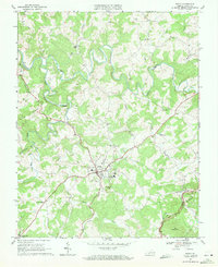 Download a high-resolution, GPS-compatible USGS topo map for Floyd, VA (1971 edition)