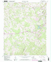 Download a high-resolution, GPS-compatible USGS topo map for Forest, VA (1986 edition)