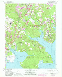 Download a high-resolution, GPS-compatible USGS topo map for Fort Belvoir, VA (1980 edition)
