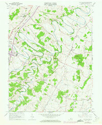 Download a high-resolution, GPS-compatible USGS topo map for Fort Defiance, VA (1973 edition)