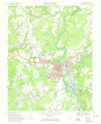 Download a high-resolution, GPS-compatible USGS topo map for Franklin, VA (1974 edition)