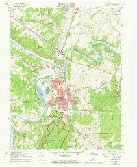 Download a high-resolution, GPS-compatible USGS topo map for Front Royal, VA (1973 edition)