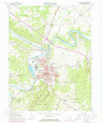Download a high-resolution, GPS-compatible USGS topo map for Front Royal, VA (1978 edition)