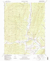 Download a high-resolution, GPS-compatible USGS topo map for Fulks Run, VA (1997 edition)