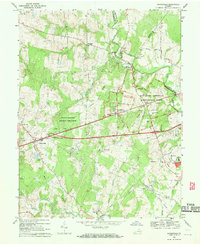 Download a high-resolution, GPS-compatible USGS topo map for Gainesville, VA (1970 edition)