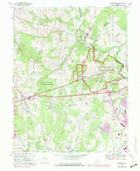 Download a high-resolution, GPS-compatible USGS topo map for Gainesville, VA (1978 edition)