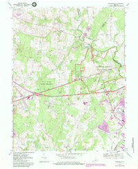 Download a high-resolution, GPS-compatible USGS topo map for Gainesville, VA (1984 edition)