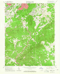 Download a high-resolution, GPS-compatible USGS topo map for Garden City, VA (1965 edition)