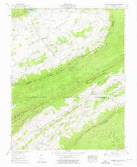 Download a high-resolution, GPS-compatible USGS topo map for Garden Mountain, VA (1975 edition)