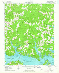 Download a high-resolution, GPS-compatible USGS topo map for Gasburg, VA (1964 edition)