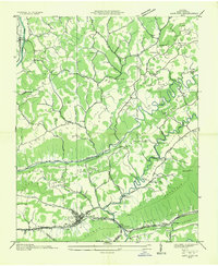 Download a high-resolution, GPS-compatible USGS topo map for Gate City, VA (1935 edition)