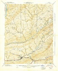 Download a high-resolution, GPS-compatible USGS topo map for Gate City, VA (1939 edition)