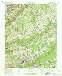 Download a high-resolution, GPS-compatible USGS topo map for Gate City, VA (1970 edition)
