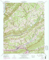 Download a high-resolution, GPS-compatible USGS topo map for Gate City, VA (1978 edition)