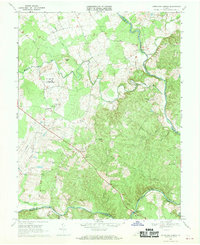 Download a high-resolution, GPS-compatible USGS topo map for Germanna Bridge, VA (1970 edition)
