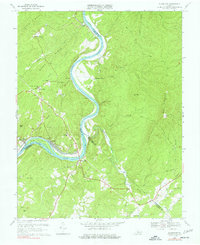 Download a high-resolution, GPS-compatible USGS topo map for Gladstone, VA (1977 edition)