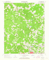 Download a high-resolution, GPS-compatible USGS topo map for Glen Allen, VA (1965 edition)