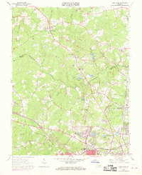 Download a high-resolution, GPS-compatible USGS topo map for Glen Allen, VA (1969 edition)