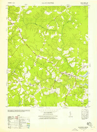 Download a high-resolution, GPS-compatible USGS topo map for Gloucester, VA (1957 edition)