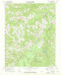 Download a high-resolution, GPS-compatible USGS topo map for Gold Hill, VA (1971 edition)