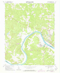 Download a high-resolution, GPS-compatible USGS topo map for Goochland, VA (1977 edition)