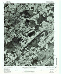 preview thumbnail of historical topo map of Gordonsville, VA in 1977