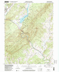 Download a high-resolution, GPS-compatible USGS topo map for Goshen, VA (2000 edition)