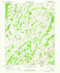 Download a high-resolution, GPS-compatible USGS topo map for Greenville, VA (1966 edition)