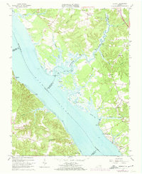 Download a high-resolution, GPS-compatible USGS topo map for Gressitt, VA (1974 edition)
