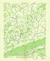 Download a high-resolution, GPS-compatible USGS topo map for Hansonville, VA (1934 edition)