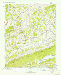 Download a high-resolution, GPS-compatible USGS topo map for Hansonville, VA (1963 edition)