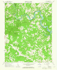 Download a high-resolution, GPS-compatible USGS topo map for Hardy, VA (1965 edition)