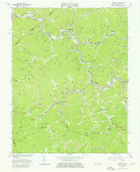 Download a high-resolution, GPS-compatible USGS topo map for Harman, VA (1976 edition)
