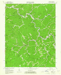 Download a high-resolution, GPS-compatible USGS topo map for Harman, VA (1965 edition)