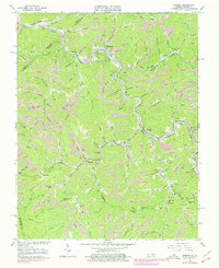 Download a high-resolution, GPS-compatible USGS topo map for Harman, VA (1978 edition)