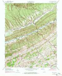Download a high-resolution, GPS-compatible USGS topo map for Hayters Gap, VA (1971 edition)