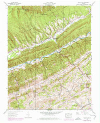 Download a high-resolution, GPS-compatible USGS topo map for Hayters Gap, VA (1978 edition)