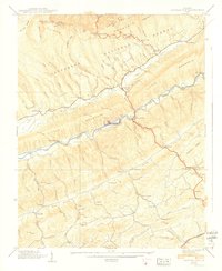 Download a high-resolution, GPS-compatible USGS topo map for Hayters Gap, VA (1939 edition)