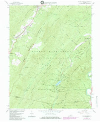 Download a high-resolution, GPS-compatible USGS topo map for Healing Springs, VA (1984 edition)