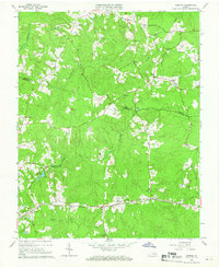 preview thumbnail of historical topo map of Dinwiddie County, VA in 1964